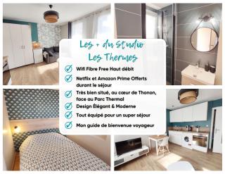 Magnifique studio face au parc thermal - Thonon-les-Bains - 9