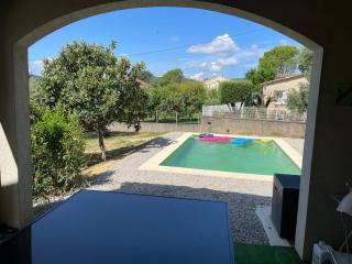 Villa dans le Gard située entre Nîmes, Alès et Uzès avec piscine et spa jacuzzi - Saint-Christol-lès-Alès - 9