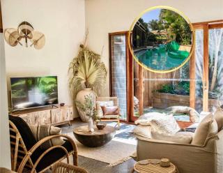 Beach Jungle - Pet-Friendly Hot Tub, Firepit & Pool in Beachside Hideaway - Byron Bay - 7