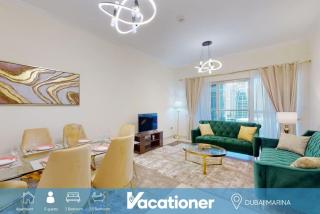 Vacationer I Azure 3 Bedroom Apartment I Free Wi-Fi, Gym & Parking I Nearby JBR Beach - 0