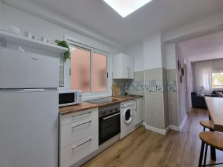 Aguadulce, Apto Santa Monica 2 hab con terraza, Aire, WiFi, a 5 min de la playa - 8