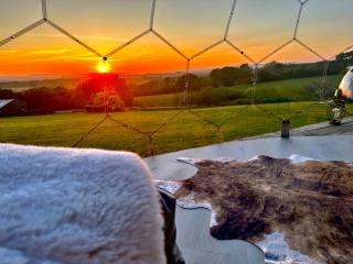 Deerstone Glamping-Boulsworth Hill Dome Hot tub - Earby - 2