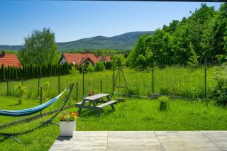 Domek Ale Fajnie - taras z widokiem na góry - 2