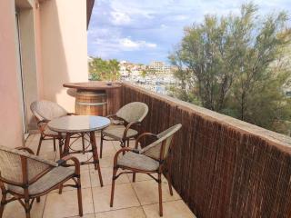 Terrasse vue Mer et port, hyper centre - Sausset-les-Pins - 9
