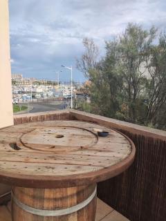 Terrasse vue Mer et port, hyper centre - Sausset-les-Pins - 3