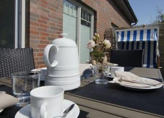 Inselparadies - Neubauwohnung mit großer Terrasse, Strandkorb und Garten. - 6