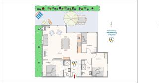 Wellenklang - Luxusbungalow mit Rosengarten - 4