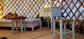 mongolische Jurte im ART.Quartier - Velgast - 2