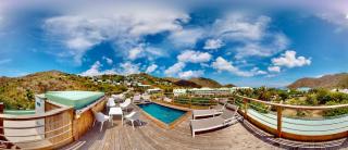 LES LAURIERS - PISCINE SUR LE TOIT - ANSE MARCEL - 9