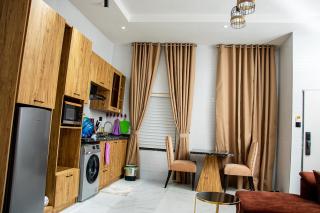 NIFEWAT APARTMENT,2 bedroom apartment NICE SUITE with pool, gym,Netflix, WiFi and sitting out area - Abuja - 8