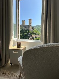 cocoon 52 m2 new, beautiful view castle and mountain - 9