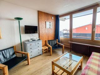 Studio lumineux, skis aux pieds à Tignes Val Claret, balcon, proches commerces & écoles de ski - FR-1-502-499 - 2