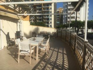 Playa Gandía, gran terraza, wifi, piscina, parking - Playa de Gandia - 8