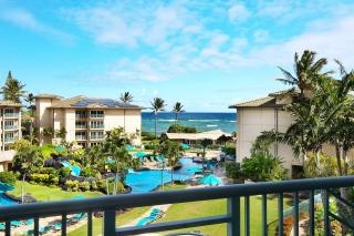 Waipouli Beach Resort E404 - PENTHOUSE Ocean & Pool View Jewel - AC - Kapaa - 0