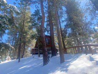 Zen Den - Beautiful A-frame cabin with classic brick wood burning fireplace and a hot tub - 9