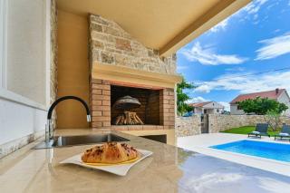 Luxury Stone Villa BANOVI with heated pool - Vinjerac - 5