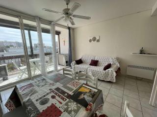 Appartement climatisé 3 pièces avec loggia, parking et parc collectif, à 400m de la plage - FR-1-225D-111 - Saint-Cyprien - 7