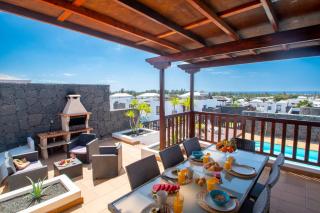 CASA LAURA VISTA LOBOS - spacious Villa with heatable pool and sea views - Playa Blanca - 5