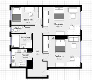 Harrow Town Centre 3 Bed Flat - Sleep up to 5 people, close to London Underground - Harrow - 0