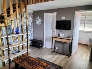 "Les Bambous" studio cosy climatisé au calme de 37 m2 parking gratuit à Argelès sur mer - 6