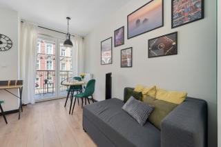 Cozy Studio Wroclaw Nadodrze for 3 Guests with Balcony by Noclegi Renters - 0