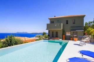 Villa Arkoudi with sea view pink pong table field of pétanque and cinema - Sivota - 8