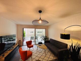 L'Hermine terrasse et parking, 500 plage - 3