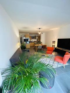 L'Hermine terrasse et parking, 500 plage - 2