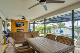 Screened-In Private Pool Waterfront Home - Cape Coral - 5