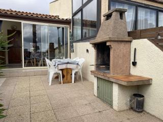 Maison cosy avec mezzanine, à 800m de la plage, 6 couchages, terrasse et parking privé - FR-1-229D-29 - Fleury - 9