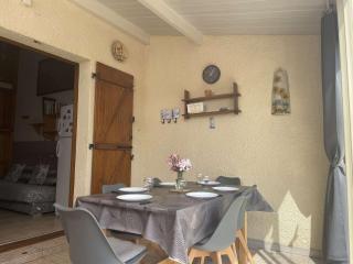 Maison cosy avec mezzanine, à 800m de la plage, 6 couchages, terrasse et parking privé - FR-1-229D-29 - Fleury - 6
