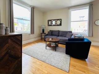 Downtown Digs-View of the City! Stay above local restaurants and nightlife, posh amenities heated toilet seat, oversized rain shower head in glass shower, in-unit laundry, one garage parking spot - 2