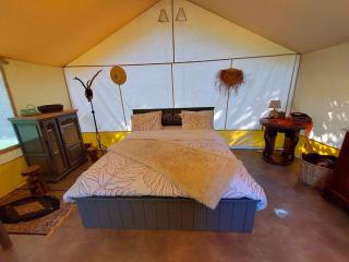 Glamping with private bathroom and spacious garden - Roussines - 1