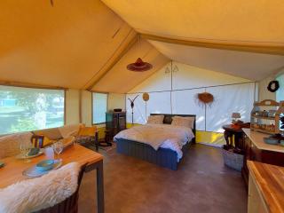 Glamping with private bathroom and spacious garden - Roussines - 3