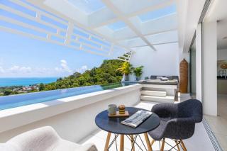 STUNNING SEA VIEW DESIGN LOFT WITH INFINITY POOL - Aqua Villa Samui Atlantis 9 - Ban Ko Khwan - 2