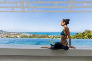STUNNING SEA VIEW DESIGN LOFT WITH INFINITY POOL - Aqua Villa Samui Atlantis 9 - Ban Ko Khwan - 5
