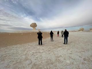 Egypt white and black desert with Camping - 2