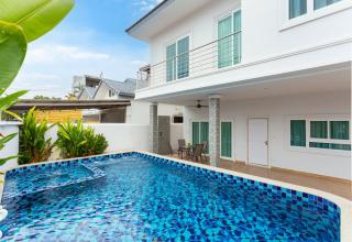 Relax Pool Villa Near Walking Street,jacuzzi ,BBQ 5Bed 6Bath City house54 - Pattaya Sud - 5