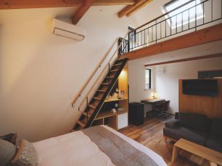 Premium villa glamping log cabin with stars and bonfire - Hokuto - 8