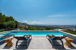 NEW Villa Fortress, private pool, Game room, sea views - Klis - 5