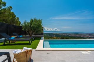 NEW Villa Fortress, private pool, Game room, sea views - Klis - 2