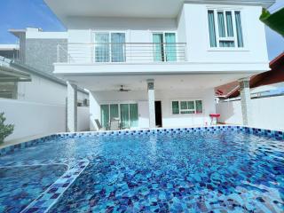 Relax Pool Villa Near Walking Street,jacuzzi ,BBQ 5Bed 6Bath City house54 - Pattaya Sud - 6