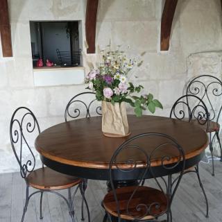 Gite des Perreyeurs - maison troglodyte avec vue sur Loire - Montsoreau - 4