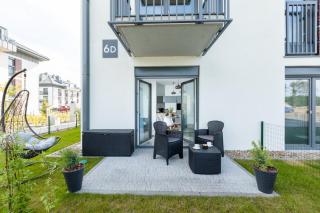 Apartament Blue z rowerami z ogródkiem by Major Domus Club - Dziwnów - 1