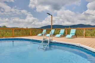 Private Saltwater Pool Mtn-View Copperhill Home - Copperhill - 9