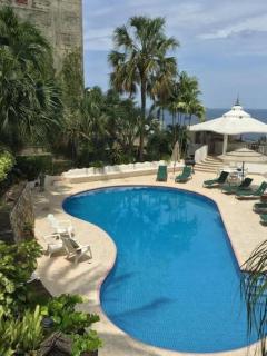 Villa Palmitas acogedor departamento nivel piscina gigante jardines - Acapulco - 8