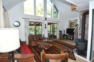 River Time Cabin - Riverfront, Hot Tub, Screen Porch, Fishing, Games, View, 3 King Beds - Berkeley Springs - 2