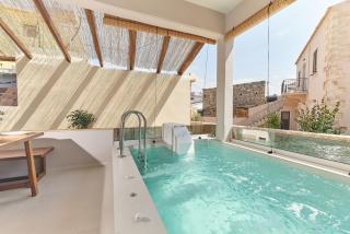 2 bedroom Villa with heated swimming pool-Spa whirlpool-BBQ! - Melidhónion - 3