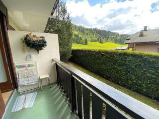 Studio cosy avec balcon, 2 nuits - La Clusaz, proche Bossonnet et pistes, parking inclus - FR-1-459-206 - 2