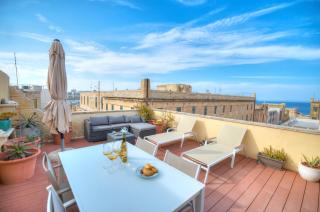Comfy 1 bedroom - Sun terrace & sea views GBUH1-1 - La Valletta - 0